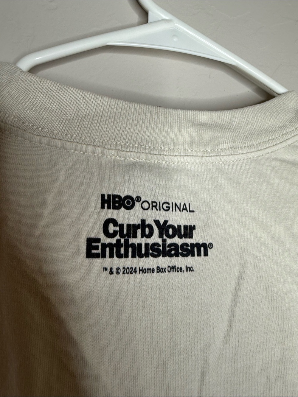 Curb your enthusiasm free Larry oversized faded tshirt HBO Shop size XL graphic - Picture 5 of 5